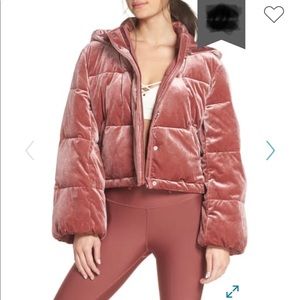 Alo Yoga Velvet Puffer Jacket